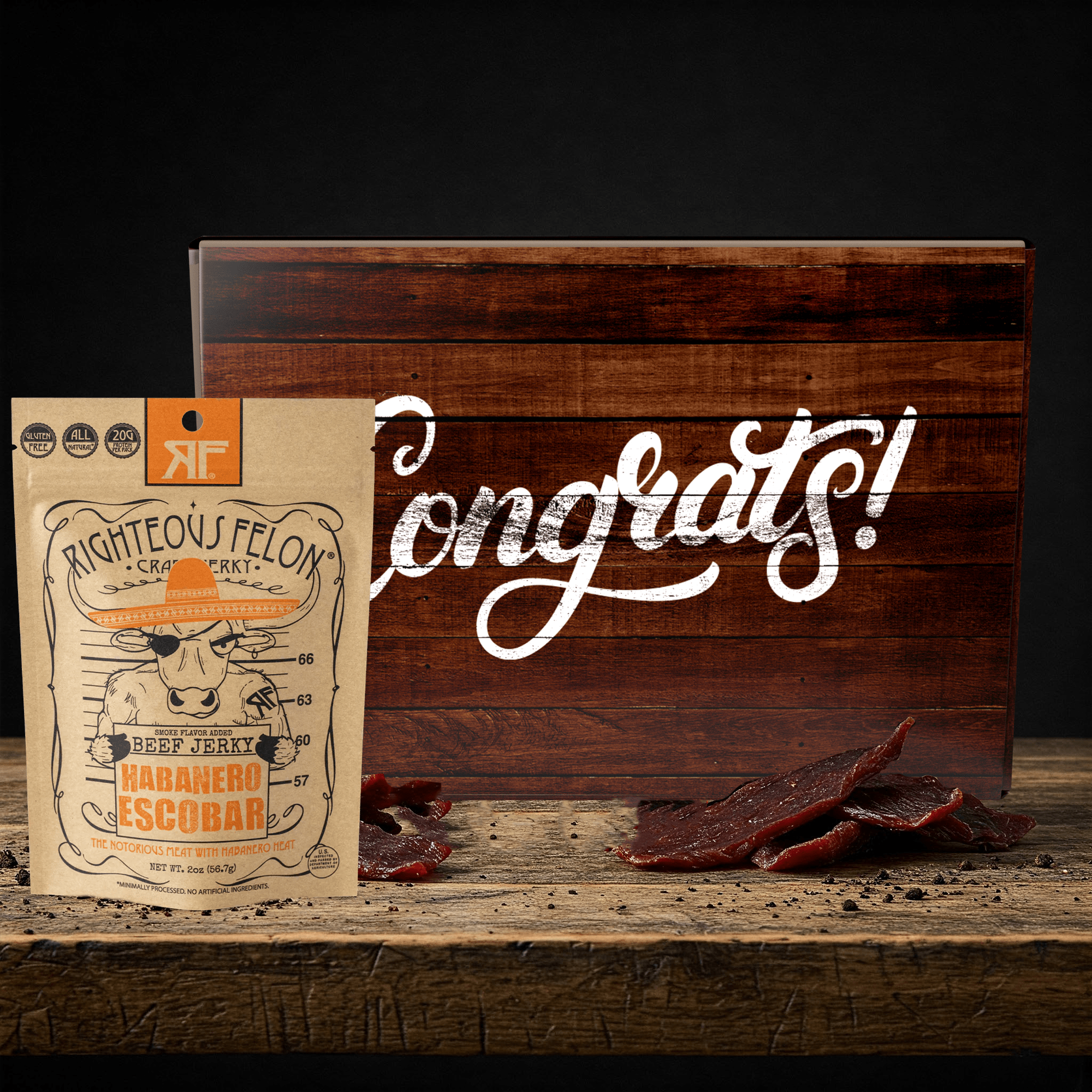 Congratulations Jerky Box